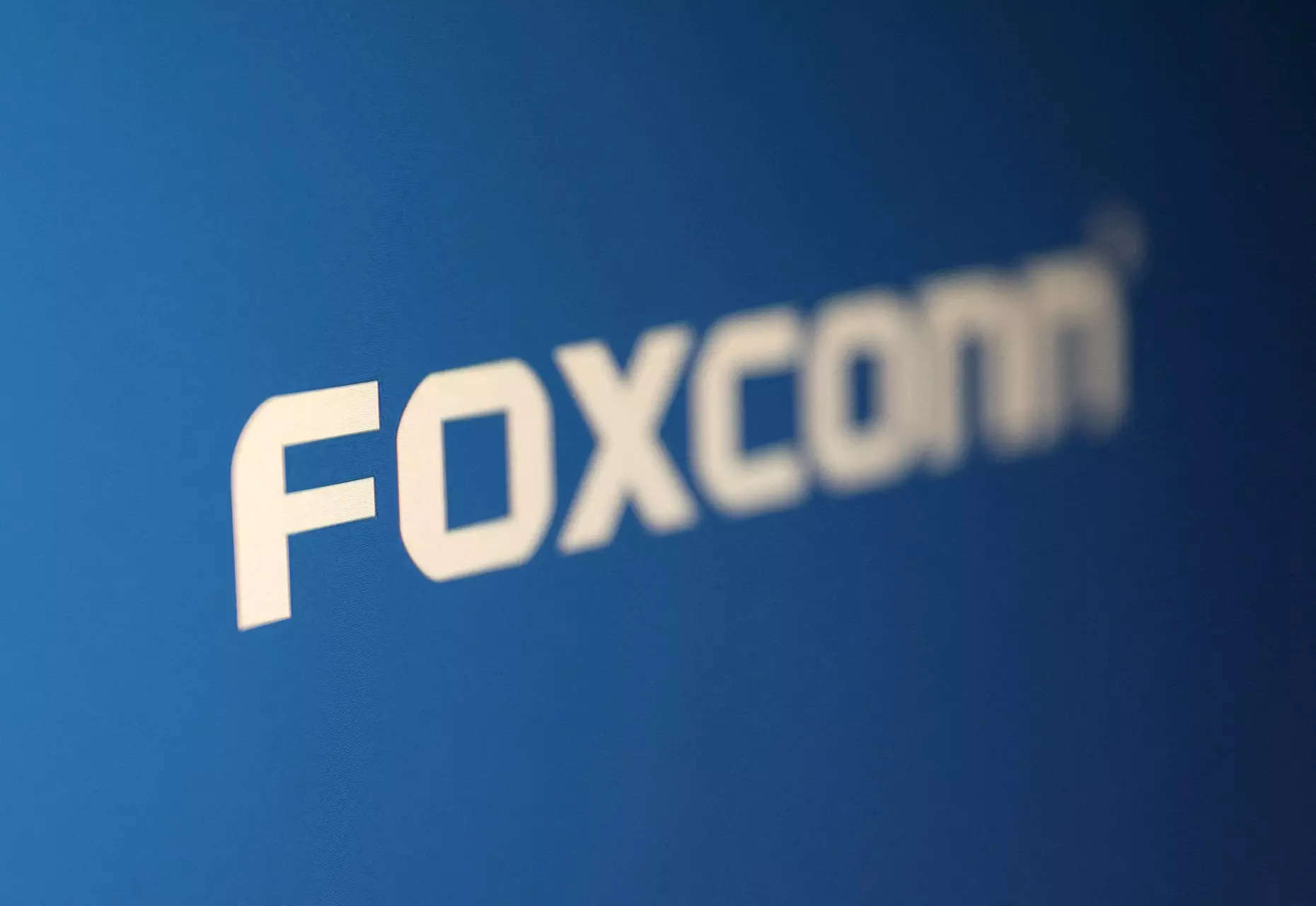 FILE PHOTO: Illustration shows Foxconn logo